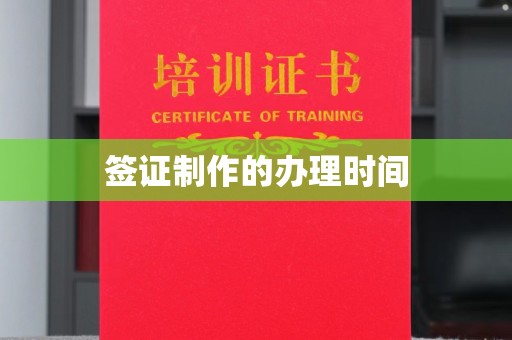 平远签证制作的办理时间