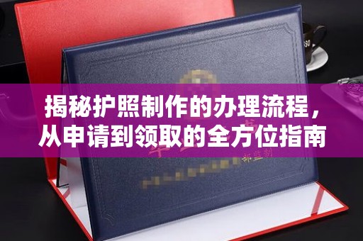 平远揭秘护照制作的办理流程，从申请到领取的全方位指南