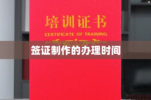 平远签证制作的办理时间