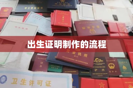 平远出生证明制作的流程