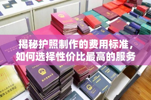 平远揭秘护照制作的费用标准，如何选择性价比最高的服务？
