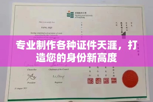 平远专业制作各种证件天涯，打造您的身份新高度