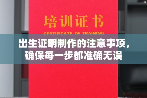 平远出生证明制作的注意事项，确保每一步都准确无误