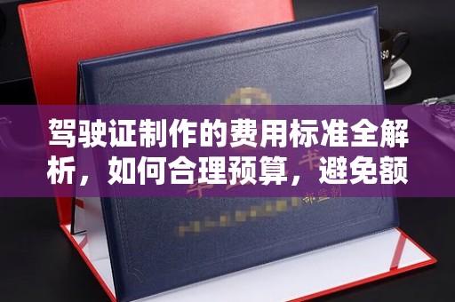 平远驾驶证制作的费用标准全解析，如何合理预算，避免额外支出